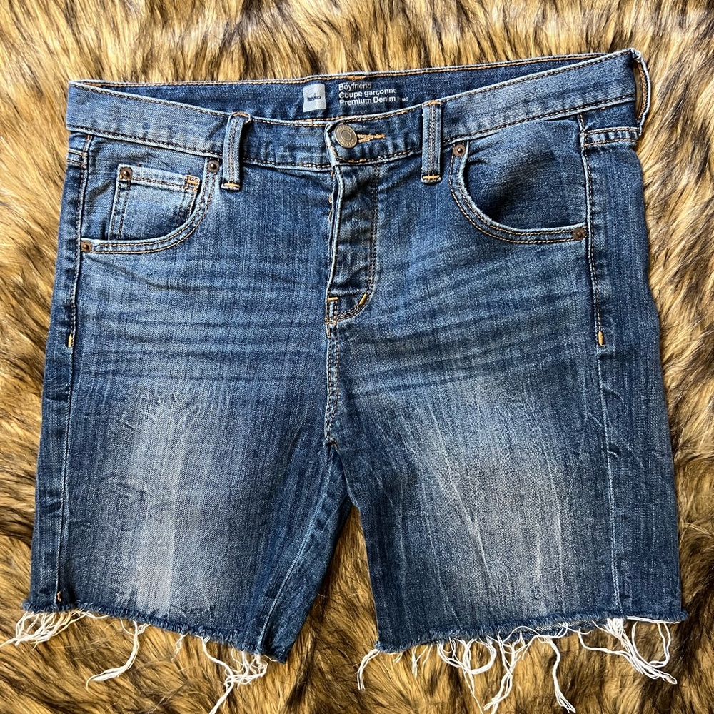Denim cutoff shorts sz 6